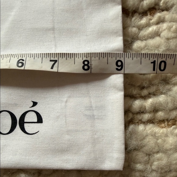 🧡 NEW Chloé White and Gold Shopping Bag with Dust Cover Bundle - Picture 2 of 5